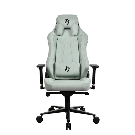 Arozzi Frame material: Metal; Wheel base: Aluminium; Upholstery: Soft Fabric | Arozzi | Gaming Chair | Vernazza SoftFabric | Pearl Green|VERNAZZA-SFB-PGN