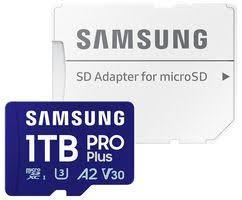 MEMORY MICRO SDXC PRO+ 1TB/W/ADAPT. MB-MD1T0SA/EU SAMSUNG|MB-MD1T0SA/EU