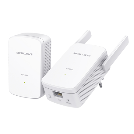 Mercusys | AV1000 Gigabit Powerline Wi-Fi Kit | MP510 KIT | 1000 Mbit/s | Ethernet LAN (RJ-45) ports 1 | 802.11n|MP510 KIT