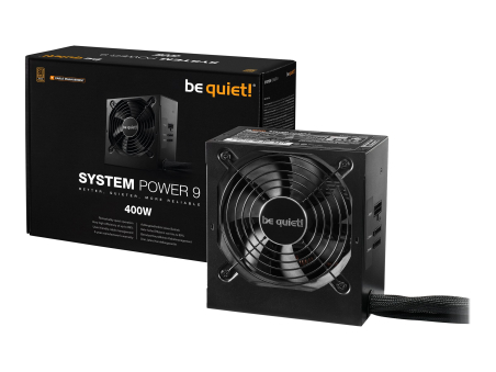 Power Supply|BE QUIET|400 Watts|Efficiency 80 PLUS BRONZE|PFC Active|MTBF 100000 hours|BN300|BN300