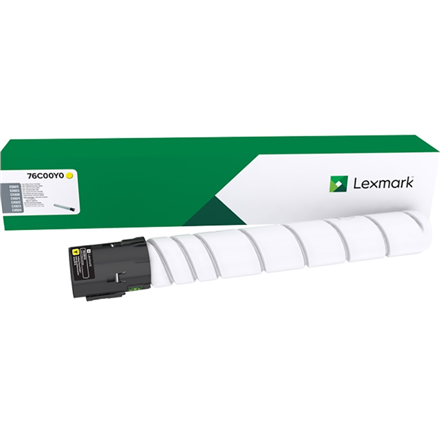 Lexmark Toner Cartridge | 76C00Y0 | Toner cartridge | Yellow|76C00Y0