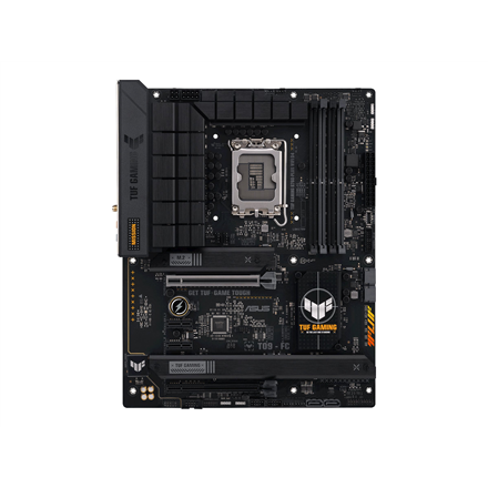 Asus | TUF GAMING B760-PLUS WIFI | Processor family Intel | Processor socket LGA1700 | DDR4 | Supported hard disk drive interfaces SATA, M.2 | Number of SATA connectors 4|90MB1DF0-M1EAY0