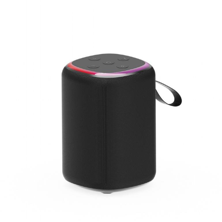 Portable SpeakerGEMBIRDBlackWirelessBluetoothSPK-BT-LED-08S