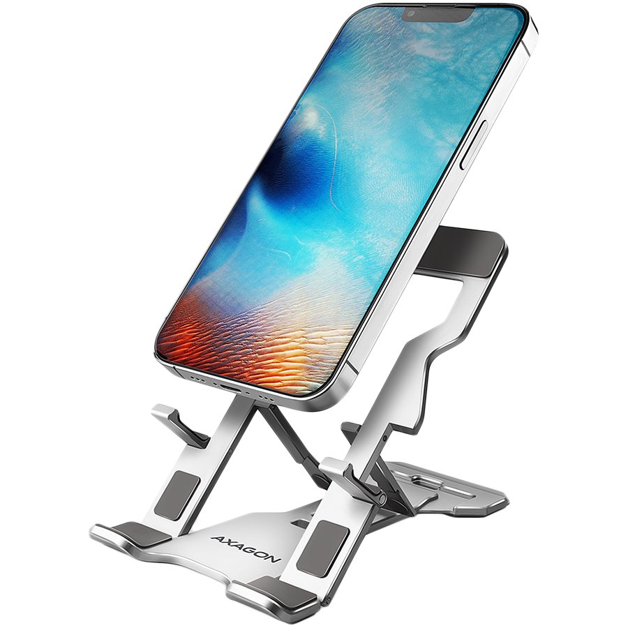 Axagon STND-M PHONE / TABLET STANDAluminum stand for 4“ – 10.5“ phones and tablets