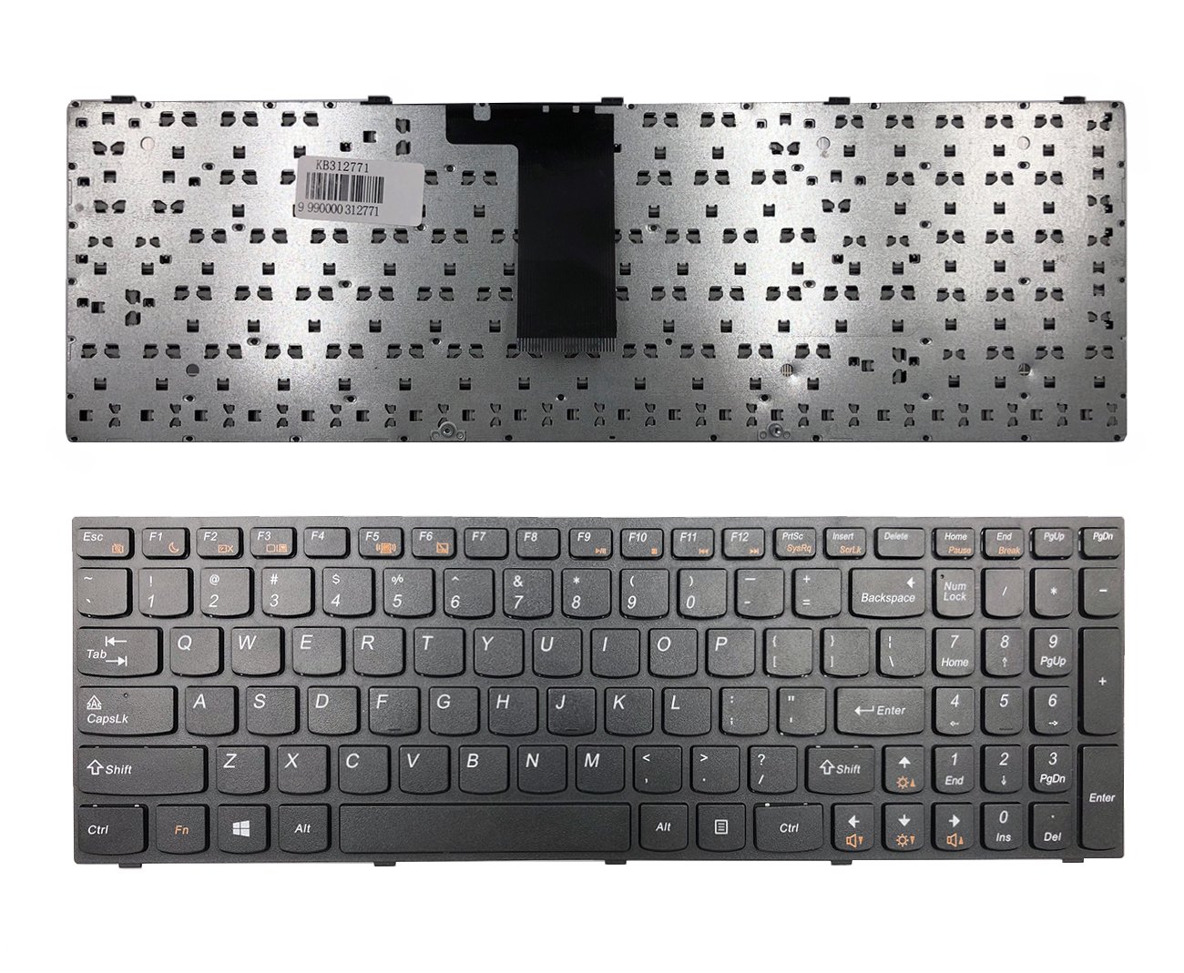 Klaviatūra Lenovo: B5400, B5400A su rėmeliu