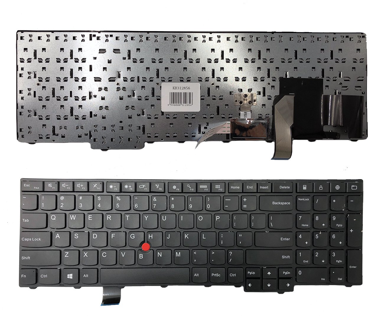 Klaviatūra LENOVO: ThinkPad S531 su rėmėliu ir „trackpoint"