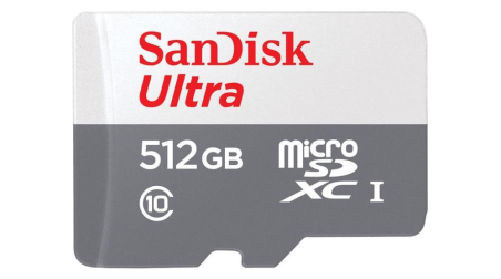 MEMORY MICRO SDXC 512GB UHS-I/SDSQUNR-512G-GN6TA SANDISK|SDSQUNR-512G-GN6TA