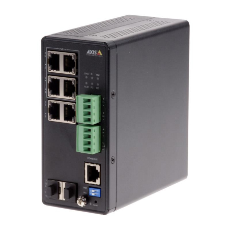 NET SWITCH 4PORT POE+ T8504-R/01633-001 AXIS|01633-001