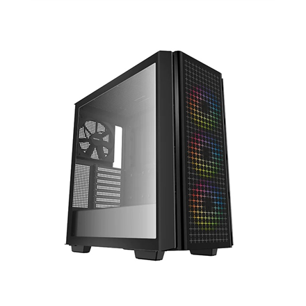 Deepcool | MID TOWER CASE | CG540 | Side window | Black | Mid-Tower | Power supply included No | ATX PS2|R-CG540-BKAGE4-G-1