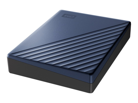 External HDD|WESTERN DIGITAL|My Passport Ultra|4TB|USB 3.0|Colour Blue|WDBFTM0040BBL-WESN|WDBFTM0040BBL-WESN