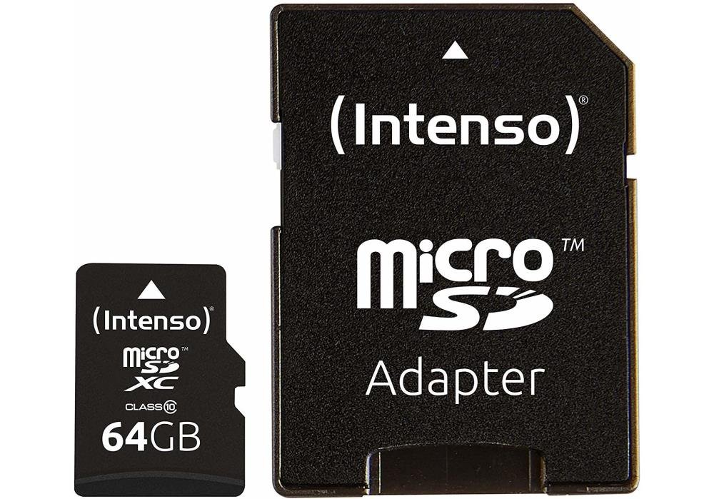 Atminties kortelė Intenso, 64 GB