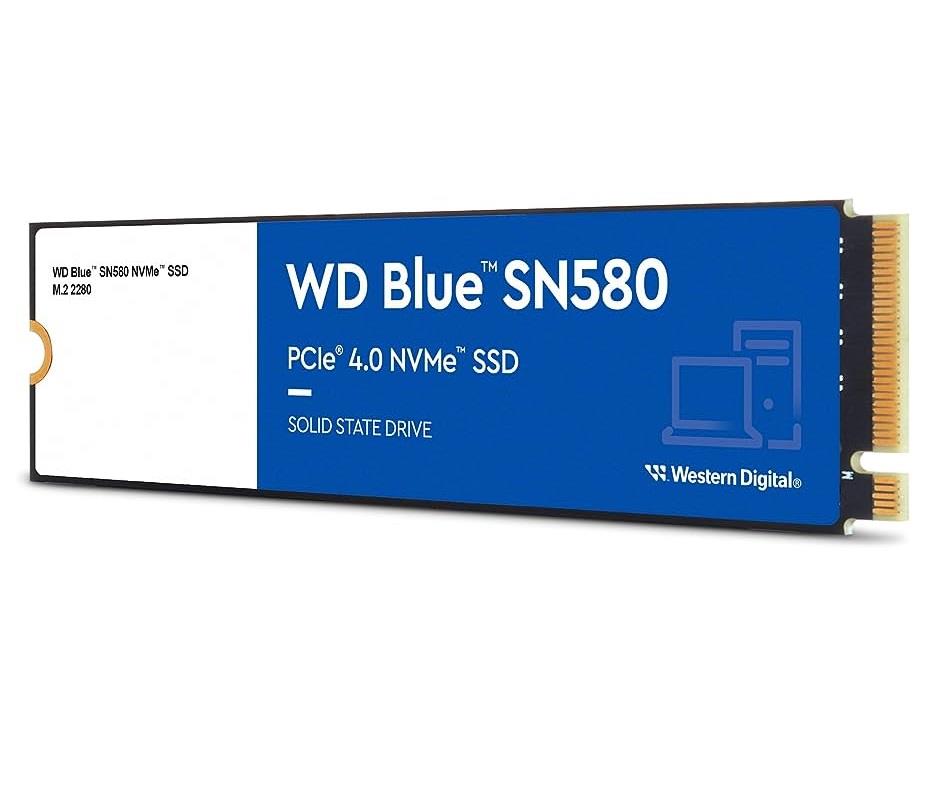Kietasis diskas WD Blue SN580 NVMe SSD, 2TB M.2