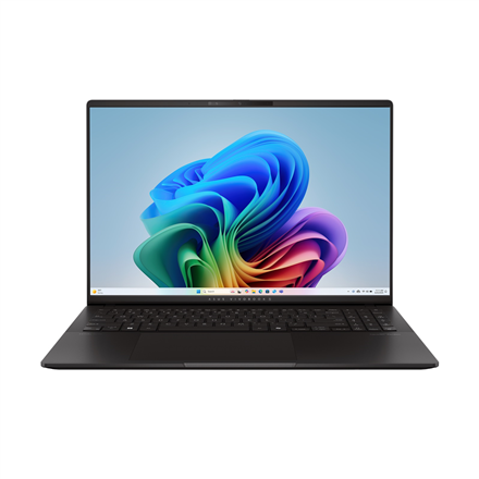 Asus Vivobook S 16 M5606UA-MX087W | Neutral Black | 16 " | OLED | 3.2K | 3200 x 2000 pixels | Glossy | AMD Ryzen 7 | 8845HS | 16 GB | LPDDR5X | Solid-state drive capacity 1000 GB | AMD Radeon Graphics | Windows 11 Home | 802.11ax | Bluetooth version 5.3 ||90NB1482-M00610