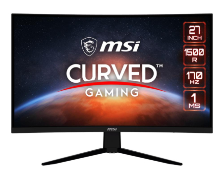 LCD Monitor|MSI|G273CQ|27"|Gaming/Curved|2560x1440|16:9|170Hz|Matte|Tilt|Colour Black|G273CQ|G273CQ