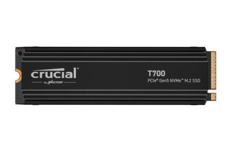 Crucial T700 4TB PCIe Gen5 NVMe M.2 SSD with heatsink|CT4000T700SSD5