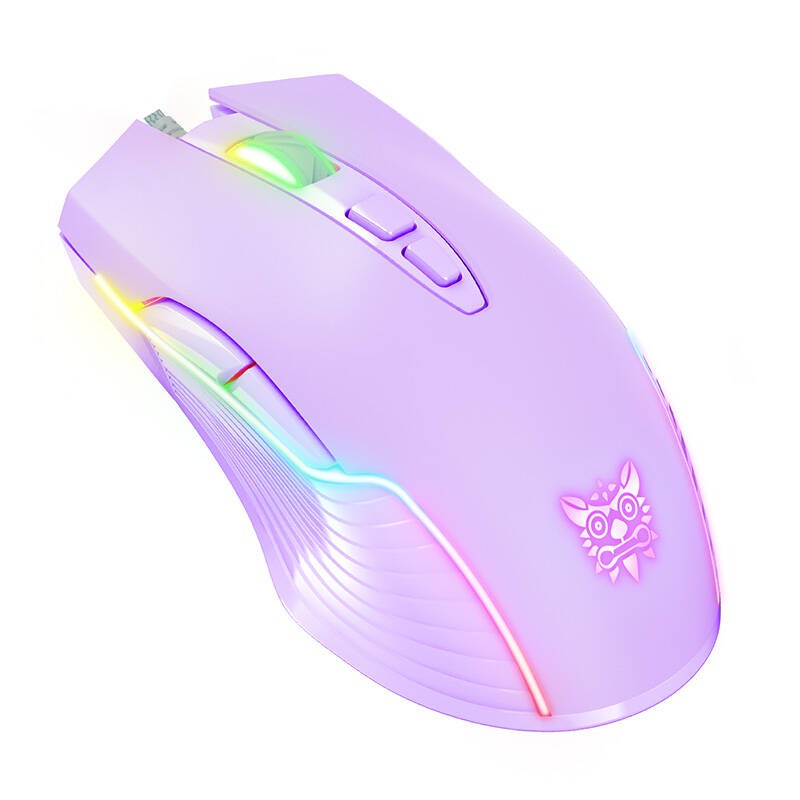 ONIKUMA RGB laidinė žaidimų pelė CW905 Purple