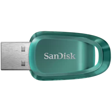 SanDisk Ultra Eco USB Flash Drive USB 3.2 Gen 1 128GB, Upto 100MB/s R, 5Y Warranty|SDCZ96-128G-G46