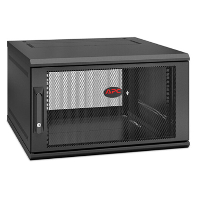 APC NetShelter WX 6U Single Hinged Wall-mount Enclosure 600mm Deep|AR106SH6