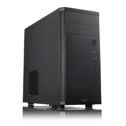 Fractal Design | CORE 1100 | Black | Micro ATX | Power supply included No | ATX PSUs, up to 185mm if a typical-length optical drive is mounted|FD-CA-CORE-1100-BL