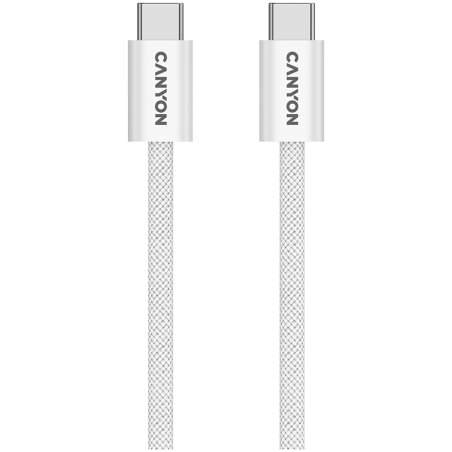 CANYON cable OnWire 60MG C-C 60W Magnet Braided 1m White|CND-CCMG60AB15W
