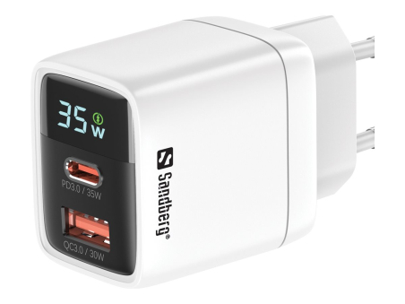 SANDBERG 2in1 Charger 1xUSB-C 1xUSB 35W|441-52