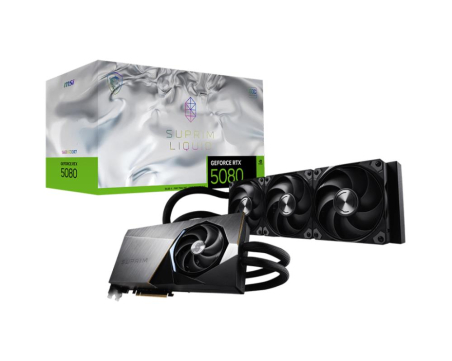 MSI RTX5080 16GB SUPRIM LIQUID SOC|GEFORCE RTX 5080 16G SUPRIM LIQUID SOC