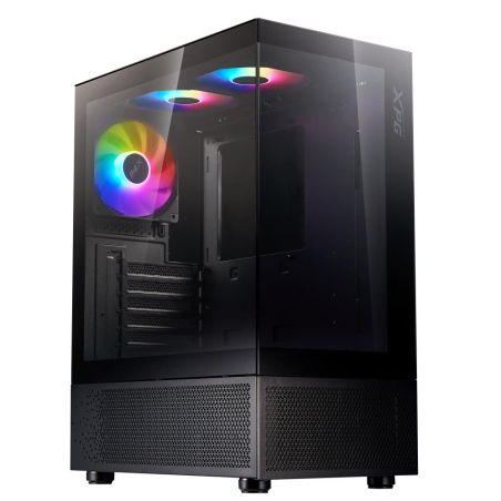 Case|ADATA|INVADER X MINI|MidiTower|Case product features Transparent panel|ATX|MicroATX|MiniITX|Colour Black|INVADERXMINIMT-BKCWW|INVADERXMINIMT-BKCWW