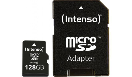 MEMORY MICRO SDXC 128GB C10/W/ADAPTER 3433491 INTENSO|3433491