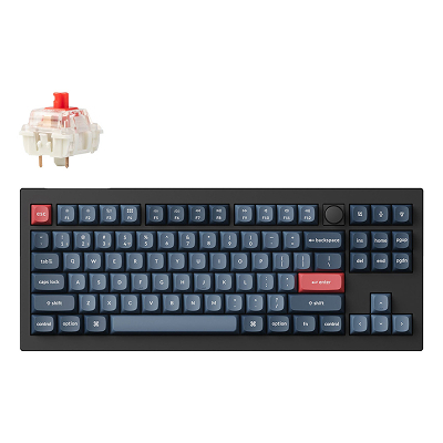 Keychron V3 Max RGB - US Layout - Hot-Swappable Gateron Jupiter Red Wireless Keyboard|V3M-D1