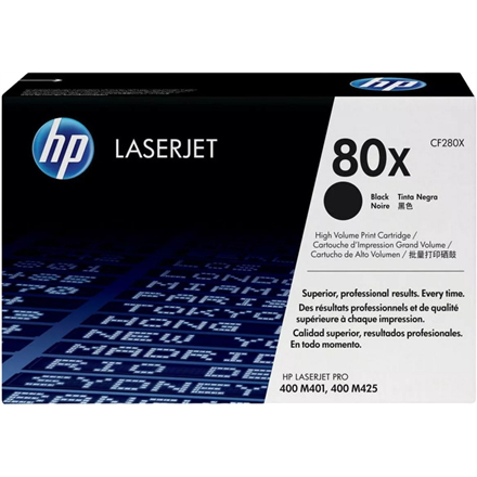 HP Laser Cartridge HP CF280XC (80X) | Toner Cartridge | Black|887111046123