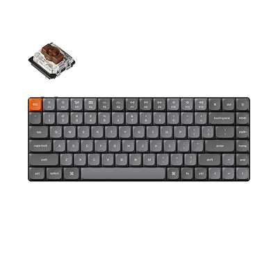 Keychron K3 Max RGB - US Layout - Hot-Swappable Low Profile Gateron Brown Wireless Keyboard|K3M-H3