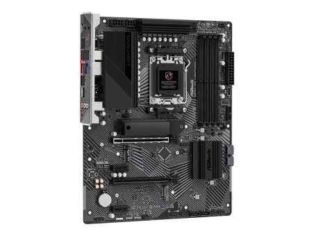 ASROCK MB Desktop B650 PG Lightning, AM5, 4x DDR5, 1x PCIe 4.0 x16, 2x PCIe 4.0 x1, 1x Blazing M.2(PCIe Gen5x4), 1x Hyper M.2(PCIe Gen4x4), 1x M.2, 4x SATA3 6.0 Gb/s, 7.1 CH HD Audio, 1x HDMI, 2.5G LAN, 9x USB 3.2, 2x USB-C, 8x USB 2.0|B650 PG LIGHTNING
