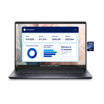Dell Pro 14 Premium AG FHD+ Ultra 7 266V/16GB/512GB/Intel Arc Integrated/Win11 Pro/Estonian Backlit kbd/FP/Touch/3Y Basic OnSite Warranty|1017634404/1