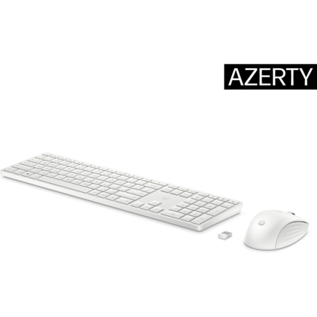 HP 655 Wireless Mouse Keyboard Combo - White - US ENG|860P8AA#ABB