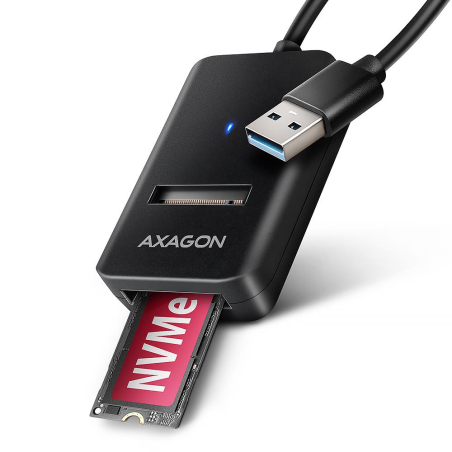 SSD ACC ADAPTER USB3.2/M.2/10GBPS 0.1M ADM2-AM AXAGON|ADM2-AM
