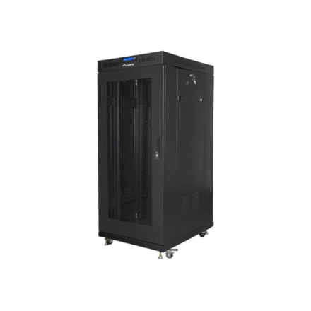 Standing rack cabinet 19 27U 600x600 mm, black|FF01-6627-23BL