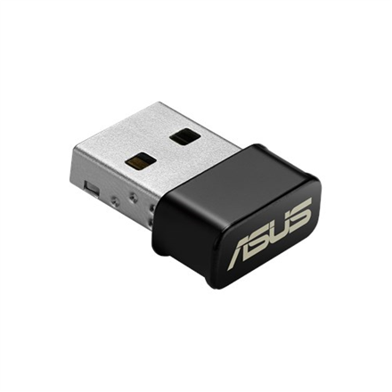 Asus | USB-AC53 NANO AC1200 Dual-band USB MU-MIMO Wi-Fi Adapter | 2.4GHz/5GHz | USB Dongle|90IG03P0-BM0R10