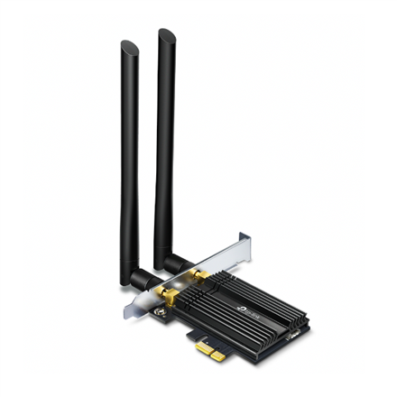 Dual Band | TP-LINK | Archer Wi-Fi 6 Bluetooth 5.0 PCIe Adapter | TX50E | 2.4GHz/5GHz | Antenna type 2xExternal|ARCHER TX50E
