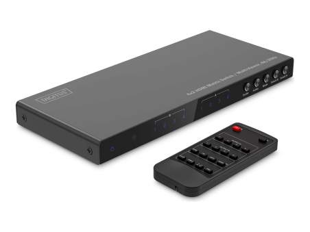 DIGITUS 4x2 HDMI Matrix / Multi-Viewer|DS-55345
