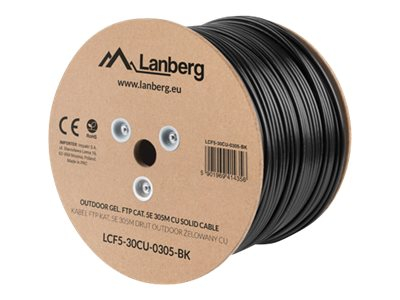 LANBERG LCF5-30CU-0305-BK FTP solid|LCF5-30CU-0305-BK