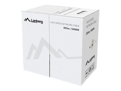 LANBERG LAN cable UTP cat.5e 305m red|LCU5-12CU-0305-R