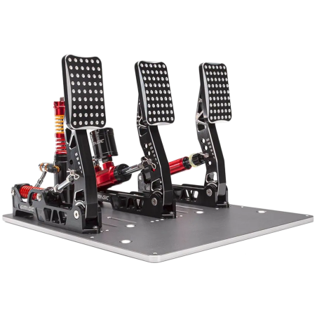 Crimson Edition | Hydraulic Tri-pedal Set | 200kg Loadcell | Standard Throttle Plate|P2000-S200R