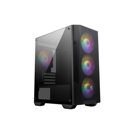 MSI | PC Case | MAG FORGE M100A | Black | Micro ATX Tower | Power supply included No | ATX|MAG FORGE M100A