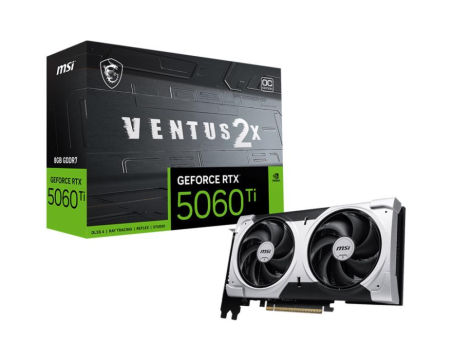 VGA PCIE16 RTX5060TI 8GB GDDR7/5060TI 8G VENT 2X OC PLUS MSI|RTX 5060 TI 8G VENTUS 2X OC PLUS
