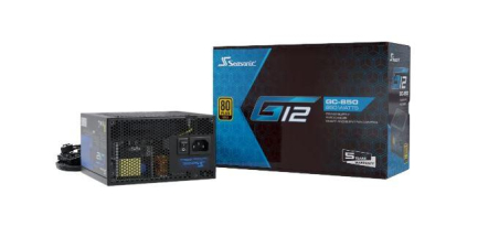 Power Supply|SEASONIC|G12 GC|850 Watts|Efficiency 80 PLUS GOLD|MTBF 100000 hours|G12GC-850|G12 GC-850
