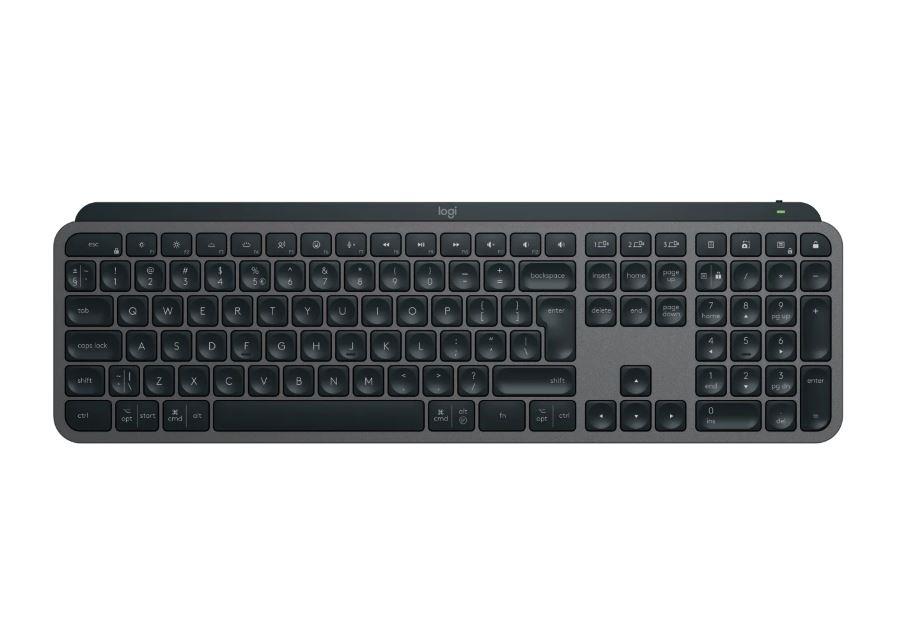 Klaviatūra Logitech MX Keys S MX Keys S, EN, grafito, belaidė