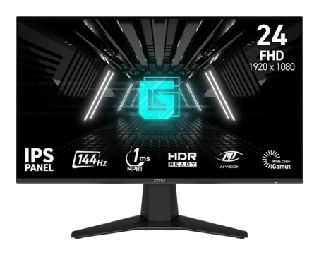 LCD Monitor|MSI|G242L E14|23.8"|Gaming|Tilt|Matte|Panel IPS|1920x1080|16:9|144Hz|1 ms|Colour Black|G242LE14|G242L E14
