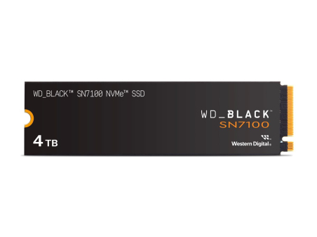 SSD|WESTERN DIGITAL|Black SN7100|4TB|M.2|NVMe|Write speed 6700 MBytes/sec|Read speed 7000 MBytes/sec|TBW 2400 TB|WDS400T4X0E-00CJA0|WDS400T4X0E-00CJA0