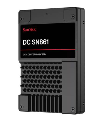 SSD|SANDISK|DC SN861|7.68TB|U.2|PCIe Gen5|SDS6BA176PSP9X30TS2527|SDS6BA176PSP9X3 0TS2527