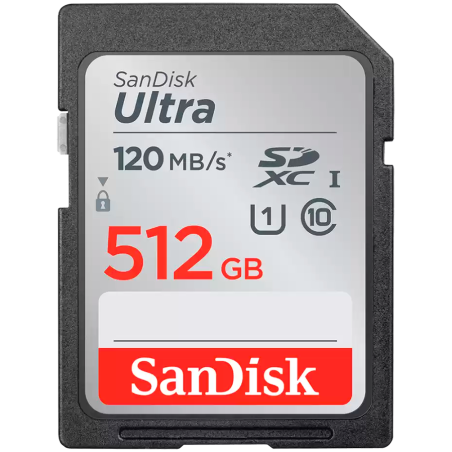 MEMORY SDXC 512GB UHS-I/SDSDUNC-512G-GN6IN SANDISK|SDSDUNC-512G-GN6IN